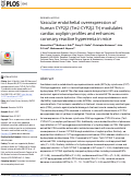 Cover page: Vascular endothelial overexpression of human CYP2J2 (Tie2-CYP2J2 Tr) modulates cardiac oxylipin profiles and enhances coronary reactive hyperemia in mice