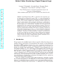 Cover page: Robust Online Monitoring of Signal Temporal Logic