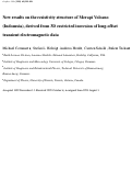 Cover page: New results on the resistivity structure of Merapi Volcano (Indonesia), derived from 3D 
restricted inversion of long-offset transient electromagnetic data