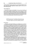 Cover page: [4] Fluorescence correlation spectroscopy