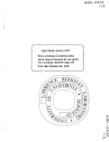 Cover page: PROGRAM FAKE: MONTE CARLO SIMULATION OF BUBBLE CHAMBER EVENTS