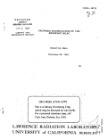 Cover page: PROPOSED MODIFICATIONS OF THE BERKELEY HILAC