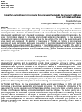 Cover page: Using the Law to Achieve Environmental Democracy and Sustainable Development: an Elusive Dream for Trinidad and Tobago