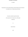 Cover page: Preparing Schools to Successfully Participate in Networked Improvement Communities: A Case Study of Year 1 of a Math Instructional Network