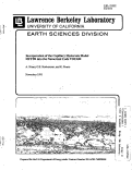 Cover page: Incorporation of the Capillary Hysteresis Model HYSTR into the Numerical Code TOUGH