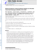 Cover page: Kilquist syndrome: A novel syndromic hearing loss disorder caused by homozygous deletion of SLC12A2.