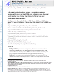 Cover page: Self-report and urine drug screen concordance among women with co-occurring PTSD and substance use disorders participating in a clinical trial: Impact of drug type and participant characteristics.