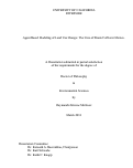 Cover page: Agent Based Modeling of Land Use Change: The Case of Shade Coffee in Mexico.