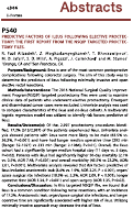 Cover page: PREDICTIVE FACTORS OF ILEUS FOLLOWING ELECTIVE PROCTECTOMY: THE FIRST REPORT FROM THE NSQIP TARGETED PROCTECTOMY FILES