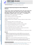 Cover page: A genome sequencing program for novel undiagnosed diseases