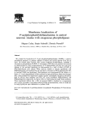 Cover page: Membrane localization of N-acylphosphatidylethanolamine in central neurons: Studies with exogenous phospholipases