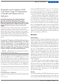 Cover page: Disparities in the Quality of HIV Care When Using US Department of Health and Human Services Indicators