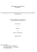 Cover page: Parental Engagement and Its Relationship With Academic Performance and Social Skills in K-2 Students