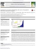 Cover page: A quantitative assessment of distributions and sources of tropospheric halocarbons measured in Singapore