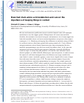 Cover page: Branched chain amino acid metabolism and cancer: the importance of keeping things in context.