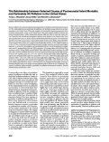 Cover page: The relationship between selected causes of postneonatal infant mortality and particulate air pollution in the United States.