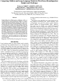 Cover page: Comparing Children and Large Language Models in Word Sense Disambiguation: Insights and Challenges