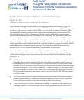 Cover page: Fact Sheet: Fixing the Family Glitch in California — Projections from the California Simulation of Insurance Markets