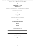 Cover page: An Economic- and Environmental Assessment of Ground Beef in Response to the Introduction of Plant-Based Meat Alternatives in the United States