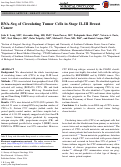 Cover page: RNA-Seq of Circulating Tumor Cells in Stage II–III Breast Cancer