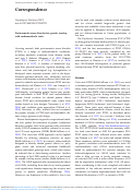 Cover page: Letter to the Editor: Posttraumatic stress disorder has genetic overlap with cardiometabolic traits