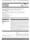 Cover page: A Phase 2b randomized trial of lorecivivint, a novel intra-articular CLK2/DYRK1A inhibitor and Wnt pathway modulator for knee osteoarthritis