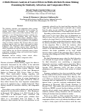 Cover page: A Multi-Measure Analysis of Context Effects in Multi-Attribute Decision Making: Examining the Similarity, Attraction, and Compromise Effects