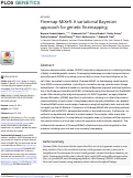 Cover page: Finemap-MiXeR: A variational Bayesian approach for genetic finemapping.