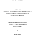 Cover page: Fantastic Extrapolations: An Exploratory Bibliometric Investigation into the Historic Development of English-Language Fantasy and Science Fiction Scholarship Through Fifty Years of Extrapolation