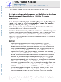 Cover page: D-2-Hydroxyglutarate is Necessary and Sufficient for Isocitrate Dehydrogenase 1 Mutant-induced MIR148A Promoter Methylation