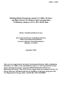 Cover page: Building-related symptoms among U.S. office workers and risks factors 
for moisture and contamination: Preliminary analyses of U.S. EPA BASE 
Data