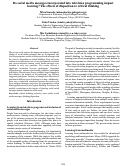 Cover page: Do social media messages incorporated into television programming impact learning? The effects of disposition to critical thinking