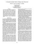 Cover page: A Cascade-Correlation Model of Balance Scale Phenomena