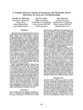 Cover page: A Unified Process Model of Syntactic and Semantic Error Recovery in Sentence Understanding