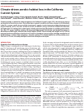 Cover page: Climate-driven aerobic habitat loss in the California Current System.