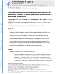 Cover page: Carboplatin versus alternating carboplatin and doxorubicin for the adjuvant treatment of canine appendicular osteosarcoma: a randomized, phase III trial