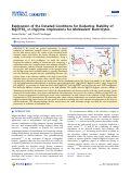 Cover page: Exploration of the Detailed Conditions for Reductive Stability of Mg(TFSI)2 in Diglyme: Implications for Multivalent Electrolytes