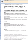 Cover page: Fibroblast Growth Factor-23 and Death, Heart Failure, and Cardiovascular Events in Community-Living Individuals CHS (Cardiovascular Health Study)