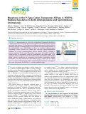 Cover page: Mutations in the P‑Type Cation-Transporter ATPase 4, PfATP4, Mediate Resistance to Both Aminopyrazole and Spiroindolone Antimalarials