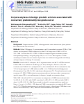 Cover page: Corpora amylacea in benign prostatic acini are associated with concurrent, predominantly low-grade cancer.