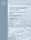 Cover page: Detecting the undetected: Dealing with non-routine events using advanced M&amp;V meter-based savings approaches