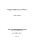 Cover page: Exposure to motor vehicle emissions: An intake fraction approach