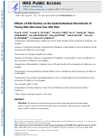 Cover page: Effects of HIV viremia on the gastrointestinal microbiome of young men who have sex with men