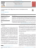 Cover page: A measurement of the Higgs boson mass in the diphoton decay channel