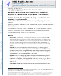 Cover page: Electronic Medical Alerts Increase Screening for Chronic Hepatitis B: A Randomized, Double-Blind, Controlled Trial