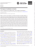 Cover page: The impact of selenium on insects.