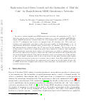 Cover page: Replication-Based Outer Bounds: On the Optimality of “Half the Cake” for Rank-Deficient MIMO Interference Networks