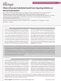 Cover page: Effects of vascular endothelial growth factor signaling inhibition on human erythropoiesis.