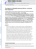 Cover page: The diagnosis of idiopathic pulmonary fibrosis: current and future approaches