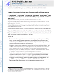 Cover page: Serum Glycans as Risk Markers for Non–Small Cell Lung Cancer